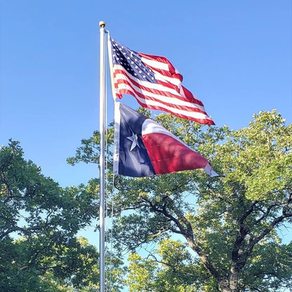 Embroidered Texas State Flag 4X6 Ft - Embroidered Stars, Heavy Duty Nylon, Sewn Stripes, Brass Grommets and . Waterproof UV Protected. All Weather American Texas Flags Banner Great for Ondoor and Intdoor Decor